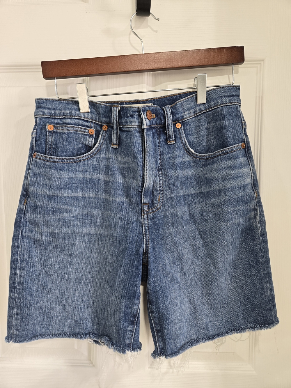Madewell Blue Denim Jean Shorts